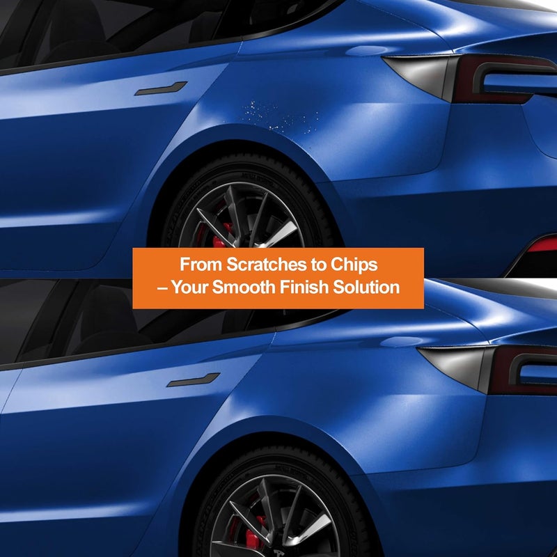 Gen2Magic Deep Blue Metallic Touch Up Paint Pen Kit for Telsa Y 3 S X [Clear Coat Included], PPSB Color Match for Scratches, Rock Chips, Dings, Easy Scratch Repair & Rust Remover for Tesla - Image 5